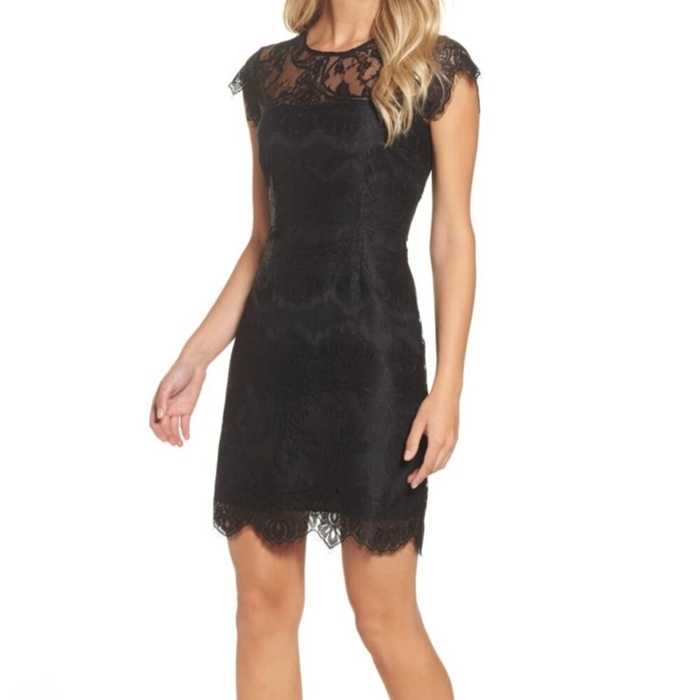 BB Dakota Jayce Lace Sheath Dress